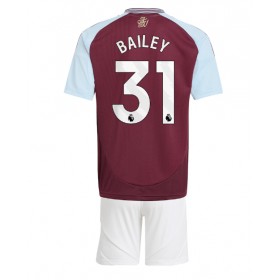 Aston Villa Leon Bailey #31 Hjemme skjorte til barn 2024-25 Kortermet (+ korte bukser)